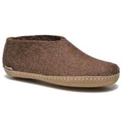 brown Felted slippers Glerups