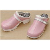 Alice soft patented pink clogs 