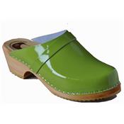 Lime patented clogs