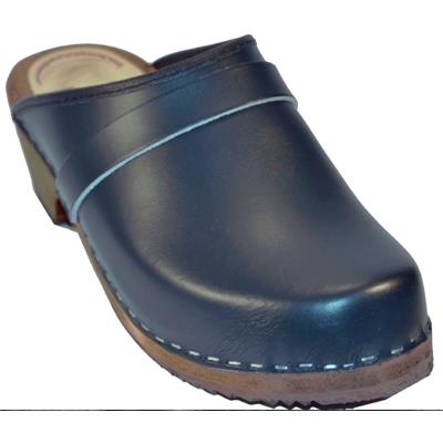 Sabots bleu nuit semelle foncée