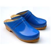 blue Clogs laquered