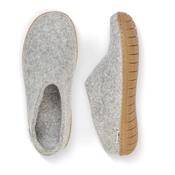 rubber sole grey glerups