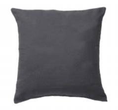 housse de coussin grise