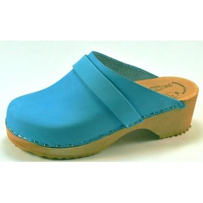 Turkoise blue clogs