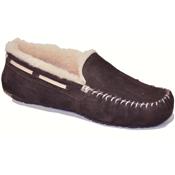 Mocassins Steffo marron foncé pour homme