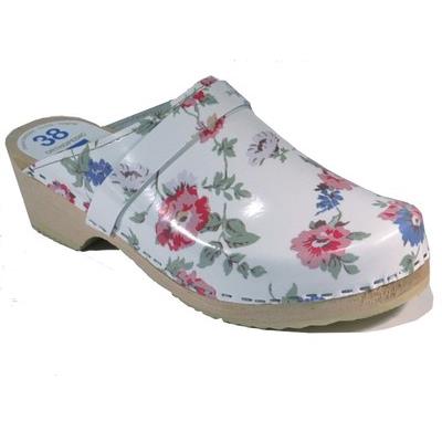 wild flowers clogs