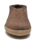 Chaussons marrons choco A04