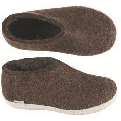 Chausson enfant marron