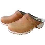 leather clogs Pampas 