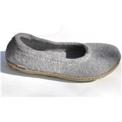 chausson gris taille 37