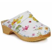 flowered clogs