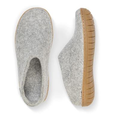 rubber sole grey glerups