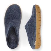 Mule blue jean glerups semelle gomme BR10