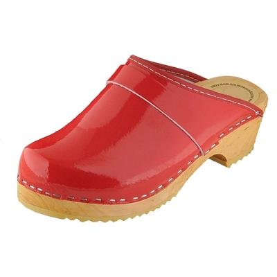 Sabots Rouges clair vernis taille 41 large