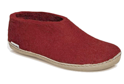 Chaussons Axelle rouges