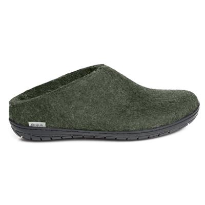 Mule verte semelle gomme noire BR09-02