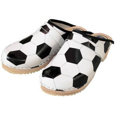 Sabots cuir football 