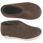 Brown slippers