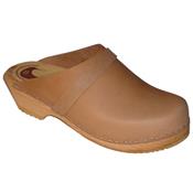 Pampas leather clogs C