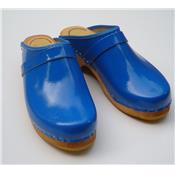 blue Clogs laquered