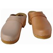 Sabots cuir naturel