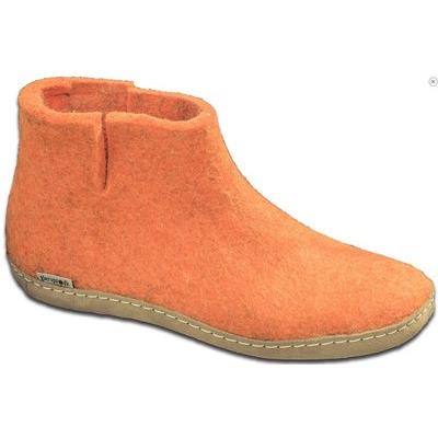 Bottines oranges enfants