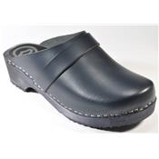 navy blue clogs