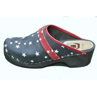 Sabots etoile sur navy-usa