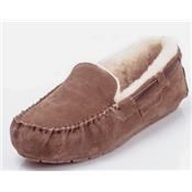 Steffo chestnut slippers