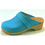 Turkoise blue clogs