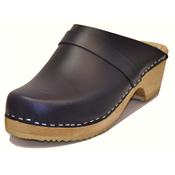 Navy clog