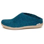 petrol blue slippers