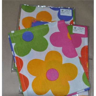 4 serviettes-fleurs-de-printemps