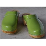 Lime patented clogs