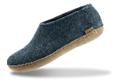 chaussons Anaïs jean semelle cuir A10