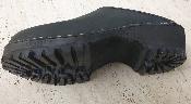 Sabots cuir noir mat taille 39,5